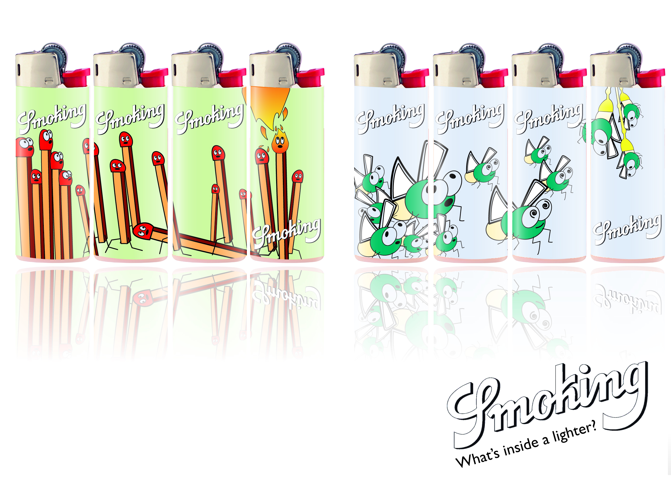 What’s inside a lighter? | vectorygraphics